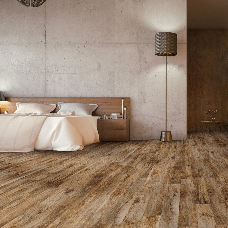 Where can vinyl flooring be installed?