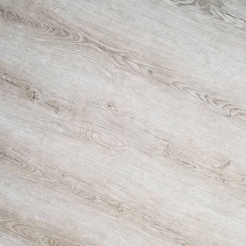 White Loose Lay Vinyl Flooring Fast Installation Wholesale PVC Flooring | Anti Slip Scratch Resistant Commercial | 9''x48'' 5.0mm/0.5mm HIF 20694