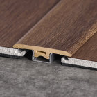 Accesorios para pisos de vinilo Ultrasurface SPC que bordea el moldeo en T 94.5 * 1.77 * 0.24 pulgadas