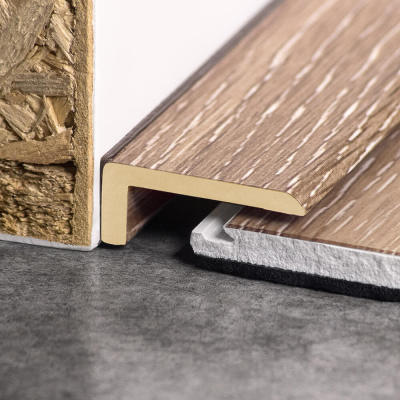 Ultrasurface Vinyl Flooring Accessories SPC Skirting T Moulding  94.5*1.77*0.24inch