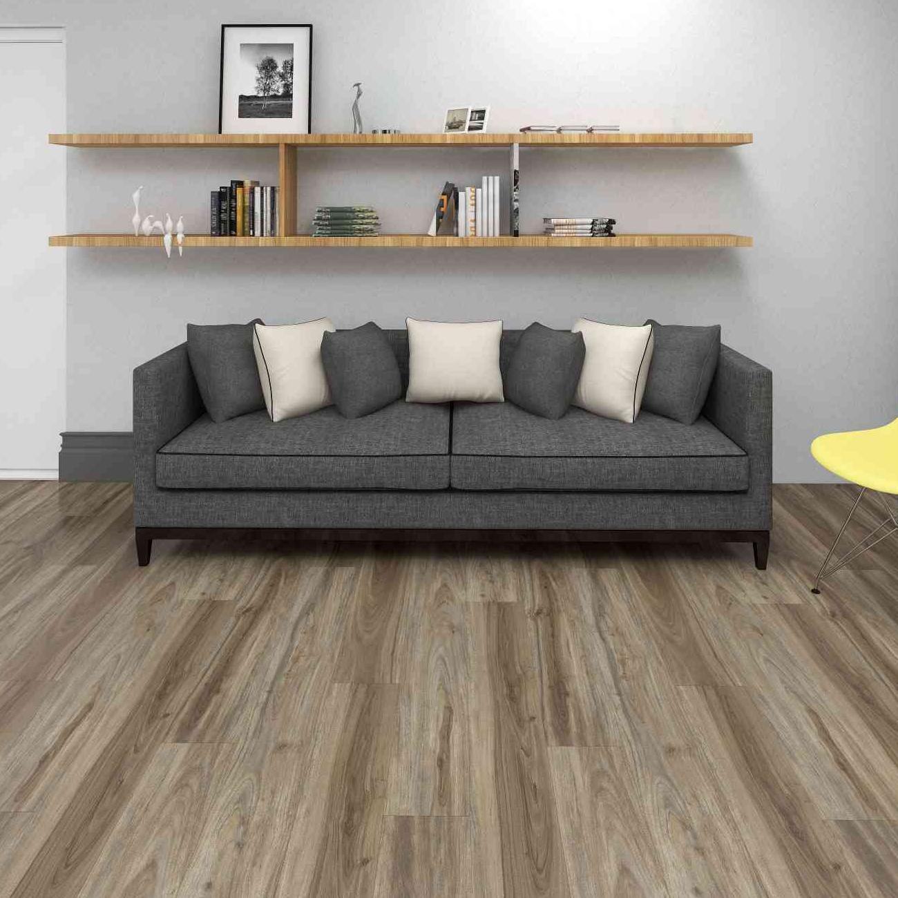 industrial vinyl flooring wood look