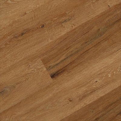 China Wholesale vinyl flooring 5mm click EIR wood embossed Brown Color SPC click Planks