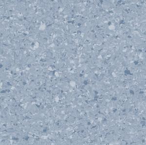 2.0mm Blue Homogeneous PVC Sheet Flooring with T-Class Wear Resistance for Hospitals