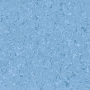 2.0mm Blue Homogeneous PVC Sheet Flooring with T-Class Wear Resistance for Hospitals
