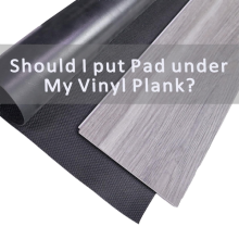 Do i have to use padding under vinyl plank flooring?