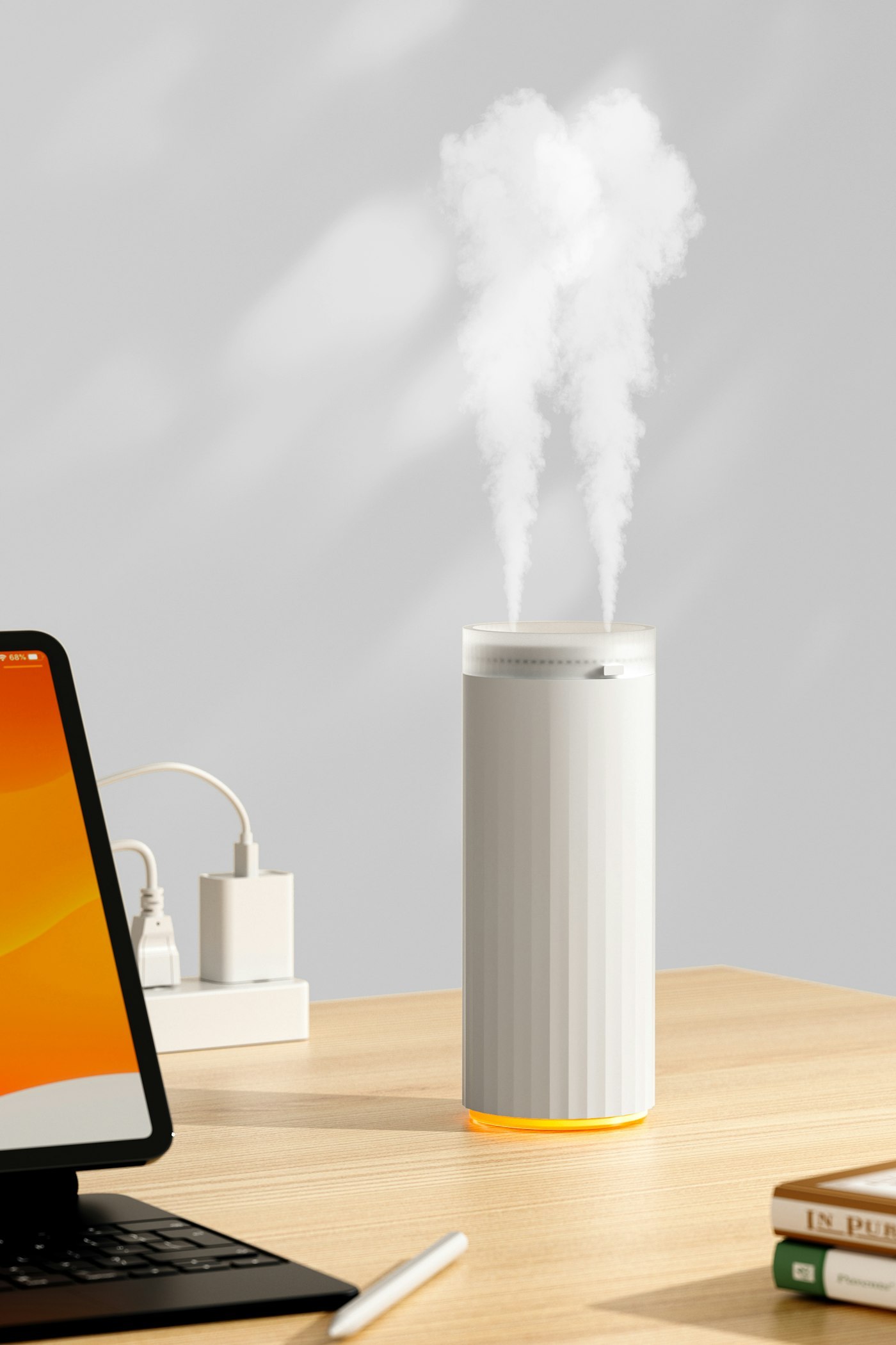 Dehumidifier in a comfortable home environment