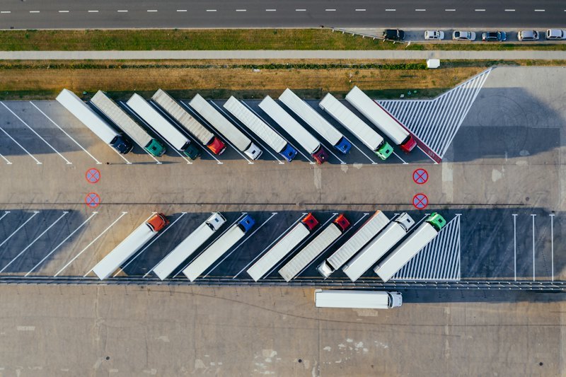 Loading docks where moist air infiltrates a facility