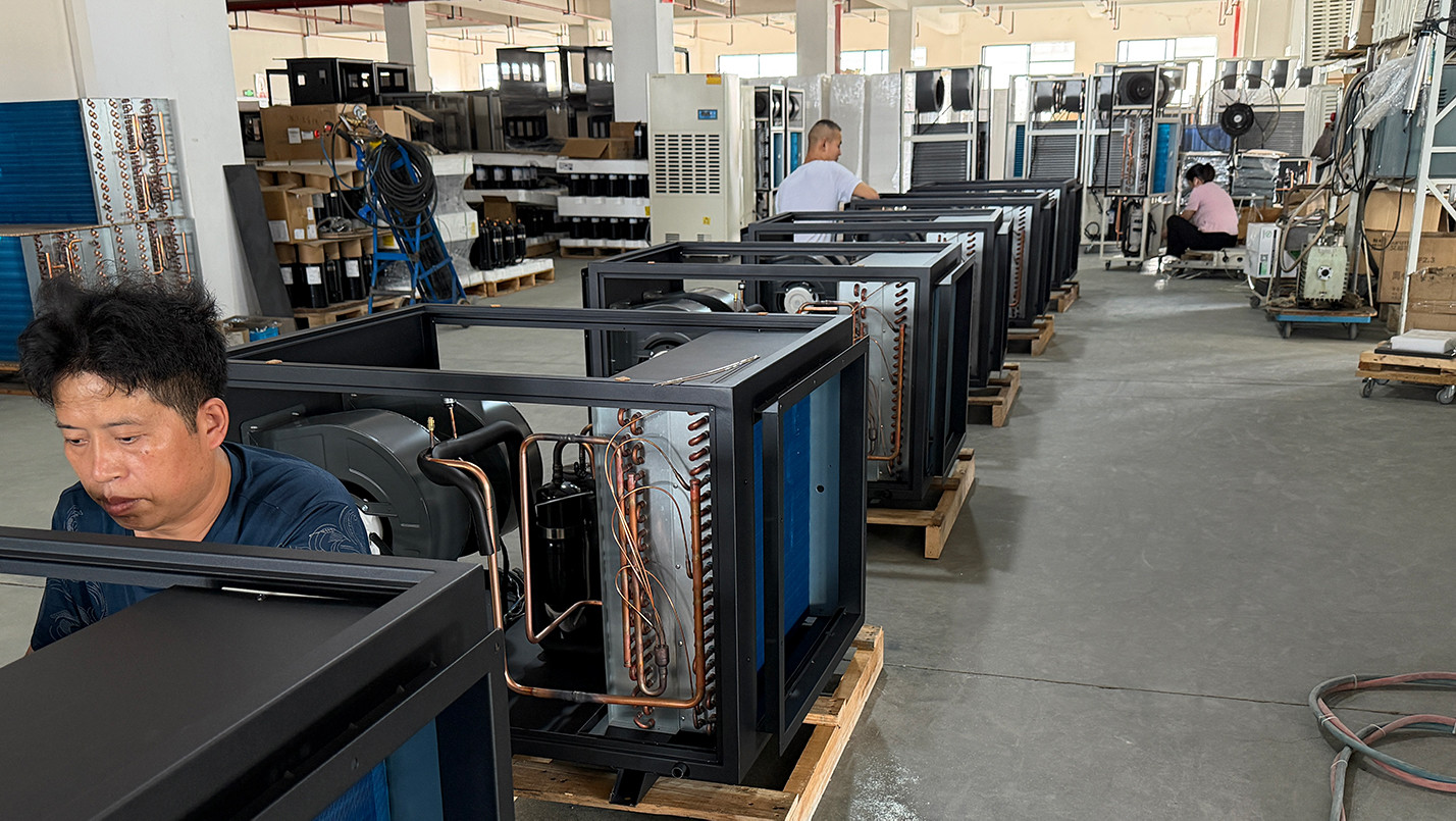 EAST dehumidifier assembly workshop in Hangzhou, China