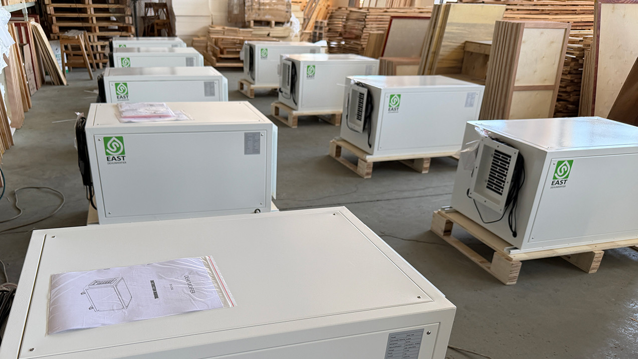 EAST dehumidifier ready for shipping