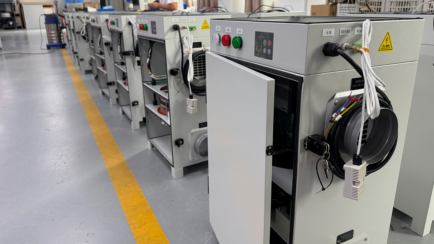 dehumidifier OEM production line with factory testing