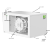 EAST E-500 L/D Grow Room Dehumidifier | 680 Liters dehumidifier | Thirty-Party Control Ready