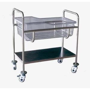Stainless Steel Hospital Infant Bed