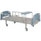 Manual Hospital Bed with Overbed Table