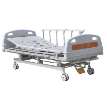 Manual Hospital Bed with Central Brake