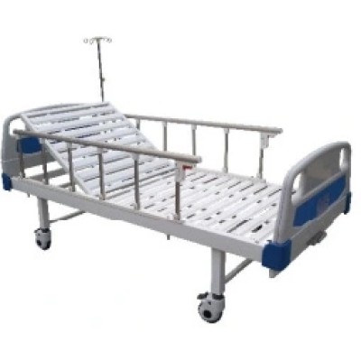 Powder Coated Manual Hospital Bed with One Crank