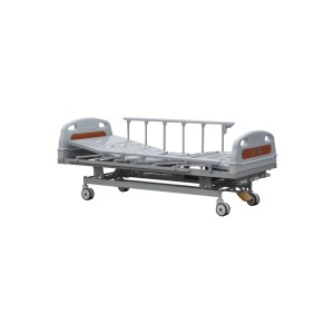 Top-Grade Manual Hospital Three Functions Adjustable Patient Bed