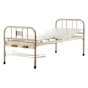 Two-Rocker Manual Medical Bed with Fixed Legs