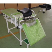 Steel Painted Material Mechanical Gynecological Delivery Bed
