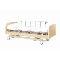 Electric Wooden Homecare Bed, Three Functions