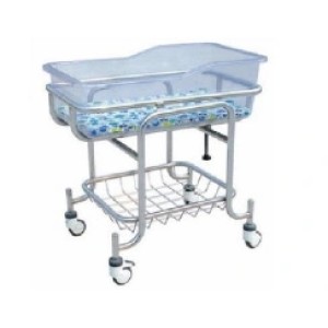 Stainless Steel Hospital Baby Bed, Infant Bed