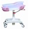 Portable Acrylic Material Hospital Infant Bed with Scale