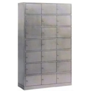 Stainless Steel Hospital Cabinet for Shoes Storage