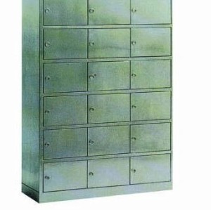 Stainless Steel Hospital Medical Cabinet for Shoes Storage (U-18)