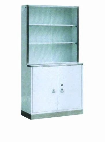 Steel Painted Hospital Medical Closet Wardrobe Cabinet (U-5)