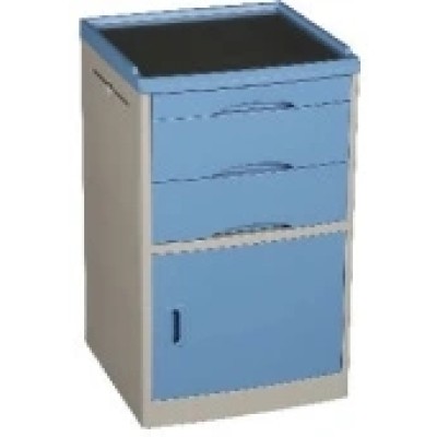 Blue Colour ABS Bedside Cabinet