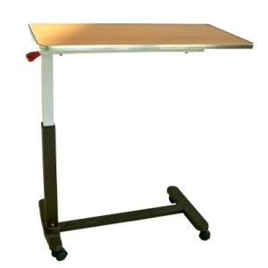 Moveable Hospital Medical Cantilever Dinner Table Overbed Table
