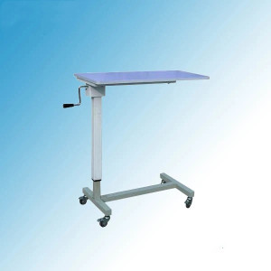 Hospital Furniture, Height Adjustable Hospital Over Bed Table (L-1)
