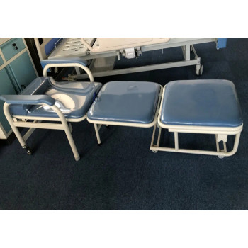 Steel Painted Foldable Hospital Accompanying Chair Folding Chair