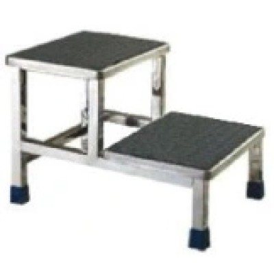Double Pedal Stool/Stainless Steel Frame.