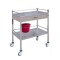 Medical Cart, Stainless Steel Hospital Treatment Trolley (Q-7)