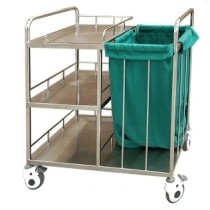 Stainless Steel Hospital Laundry Trolley, Linen Trolley (Q-9)