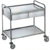 Stainless Steel Hospital Medical Treatment Trolley (Q-20)