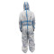 TYPE 5 6 standard Industrial Workplace disposable dust suits Microporous Coverall