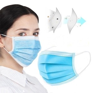 Factory price good quality disposable surgical face mask