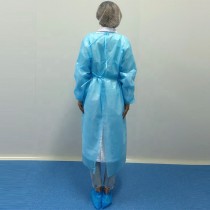 Tri-layer surgical gown isolation and protective gowns wholesale
