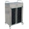 Stainless Steel Hospital Patient File Trolley