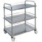Stainless Steel Hospital Medical Medicine Trolley (Q-34)