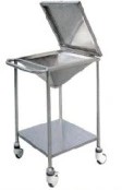 Stainless Steel Mobile Hospital Treatment Cart/Trolley (P-27)