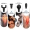 Massage Gun Muscle Pain Body Relaxation Slimming Shaping Pain Relief 4 Heads Relax muscle after exercise sports Fascial Gun