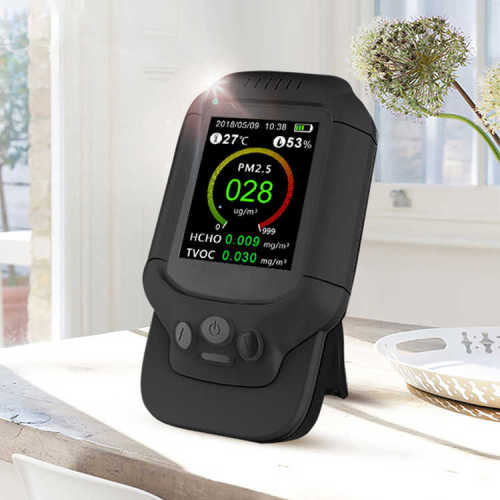 Original manufacturer USA Portable Air Quality Detector USB Charging Intelligent Monitor for PM2.5 TVOC/HCHO dust meter
