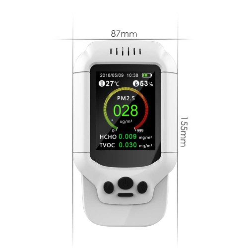 Dienmern DM502 High Quality Multi-functional Indoor Air Quality Pm2.5 Detector Monitor