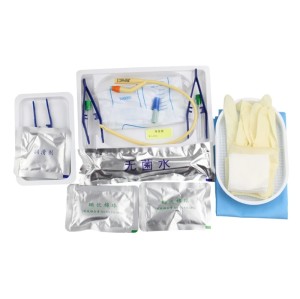 Disposable Sterile Single/Double/Triple Way Foley Urinary Catheter Catheterization Kit
