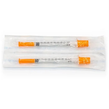 Disposable Plastic 0.3ml/0.5ml/1ml Insulin Syringe with Needle