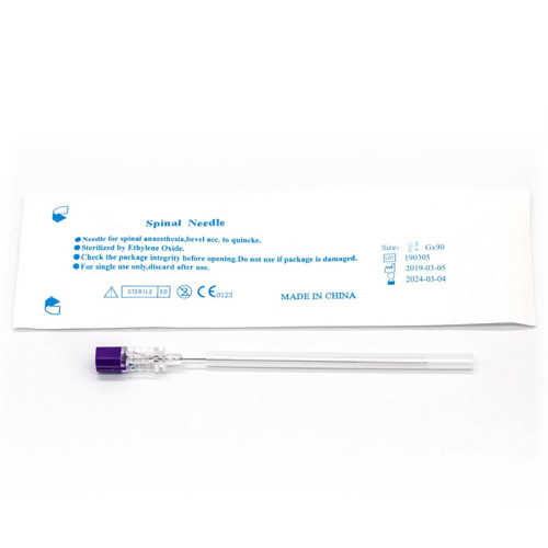 Disposable Anesthesia Lumbar Puncture Spinal Needle Quincke/Pencil Point