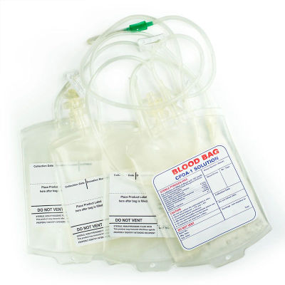 Medical Single/Double/Tripe/Quadruple Blood Bag for Single Use