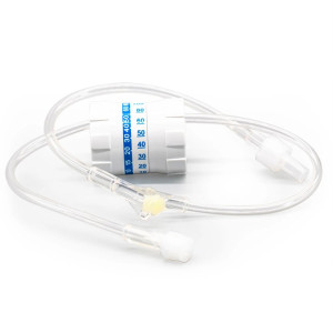 Medical Adjustable Precision IV Flow Regulator with Extension Tube